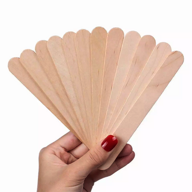 . Facial Spatula with Round Edges  100 Pcs