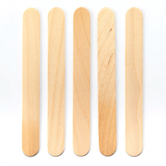 . Facial Spatula with Round Edges  100 Pcs